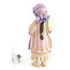 Patience Brewster Nativity Piping Girl With Kitten Figures