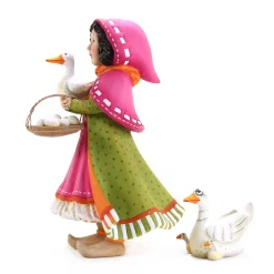Patience Brewster Nativity Girl With Duck Figures