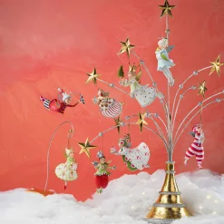 Patience Brewster Paradise Angel Ornament Display Tree