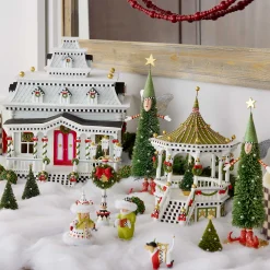 Patience Brewster Sisal Angel Tree Figures - Set Of 2