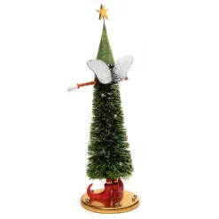 Patience Brewster Sisal Angel Tree Figures - Set Of 2