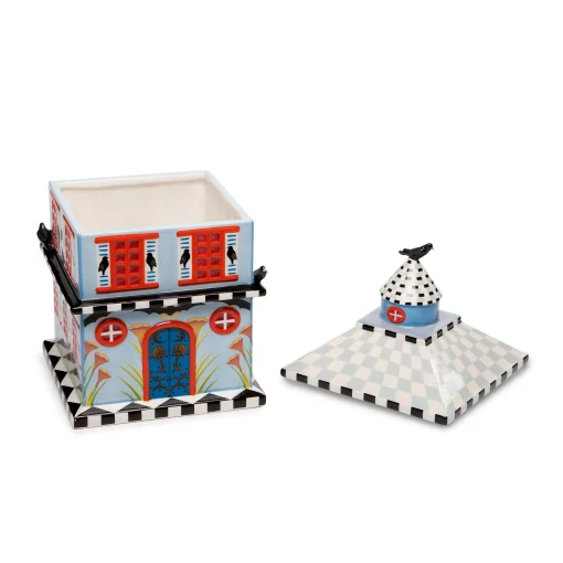Patience Brewster Spooky House Cookie Jar