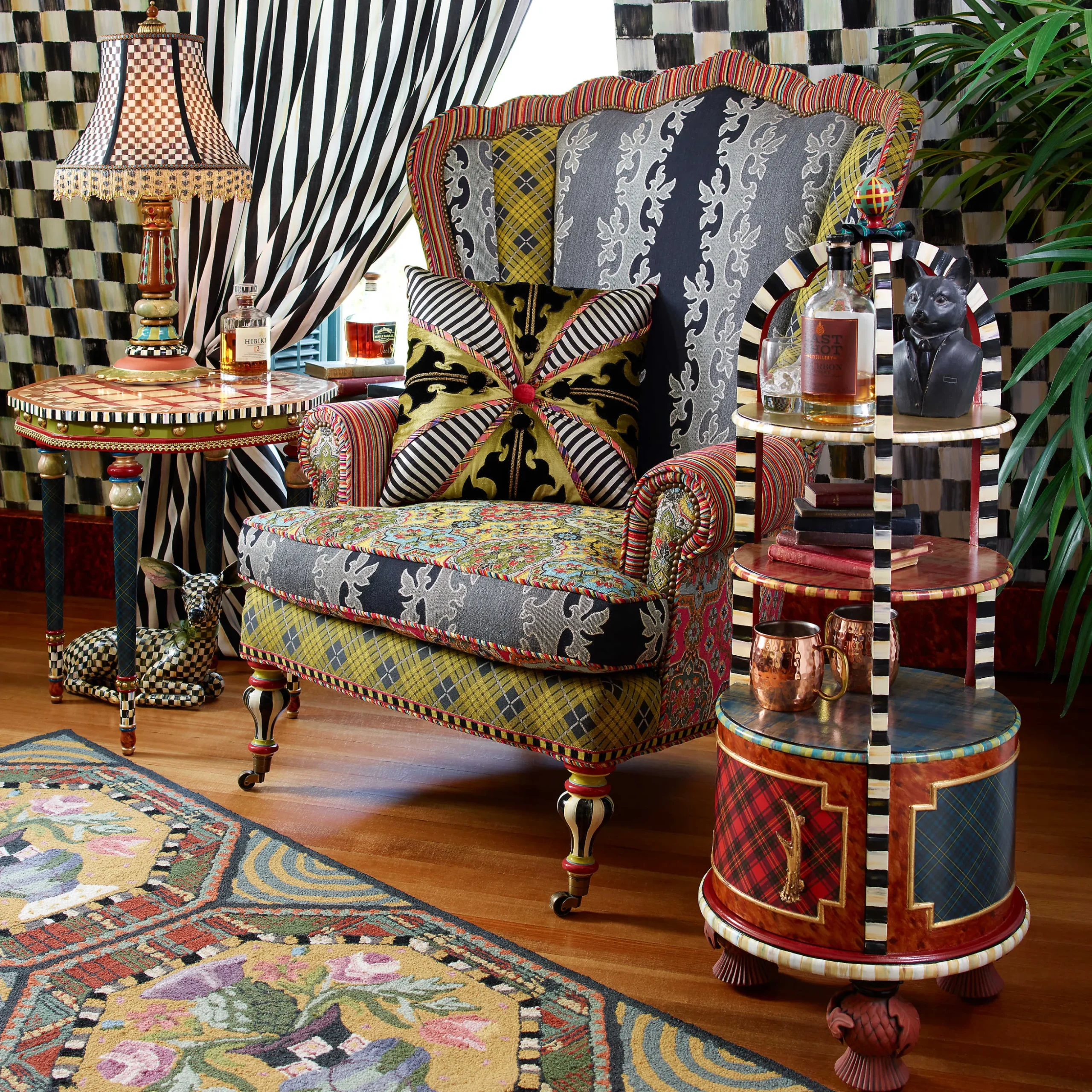 Portobello Road Square Pillow