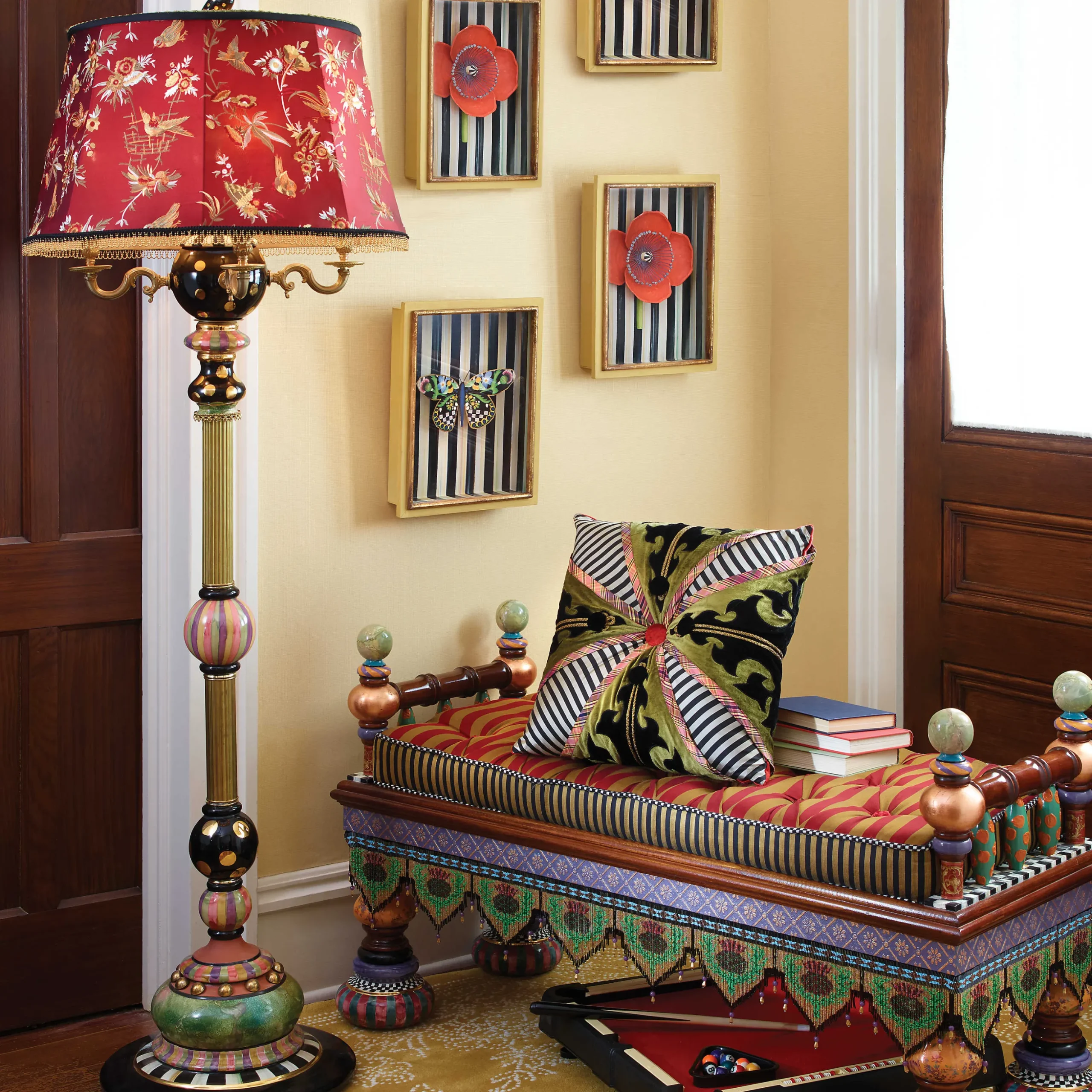 Portobello Road Square Pillow