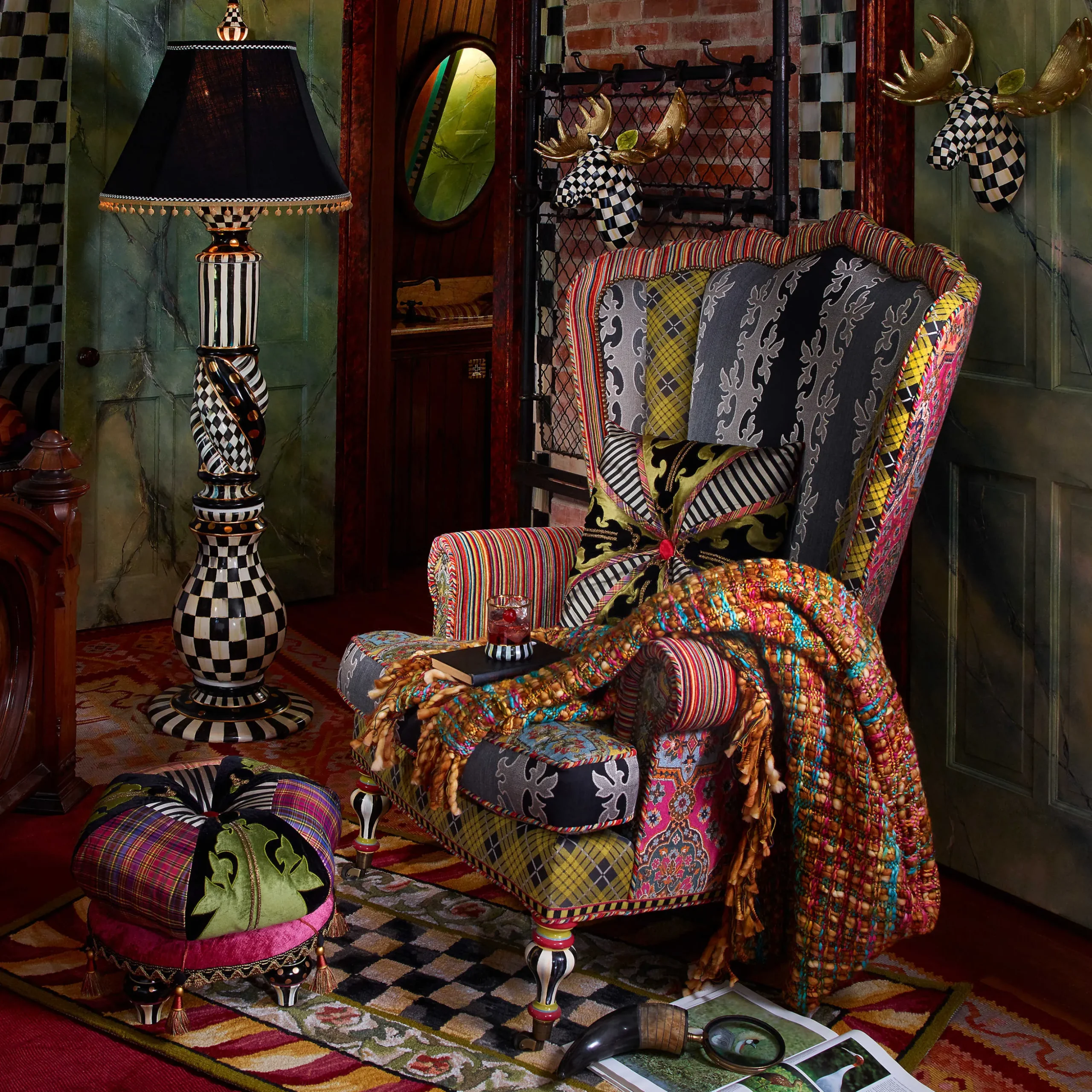 Portobello Road Square Pillow