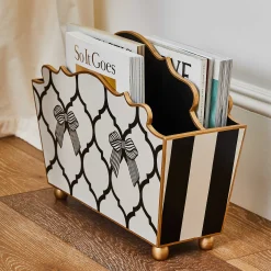 Pretty As A Bow Magazine Rack