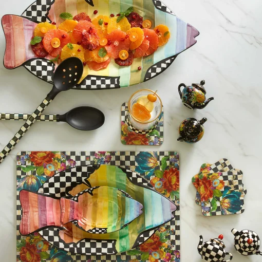 Rainbow Fish Dinner Platter