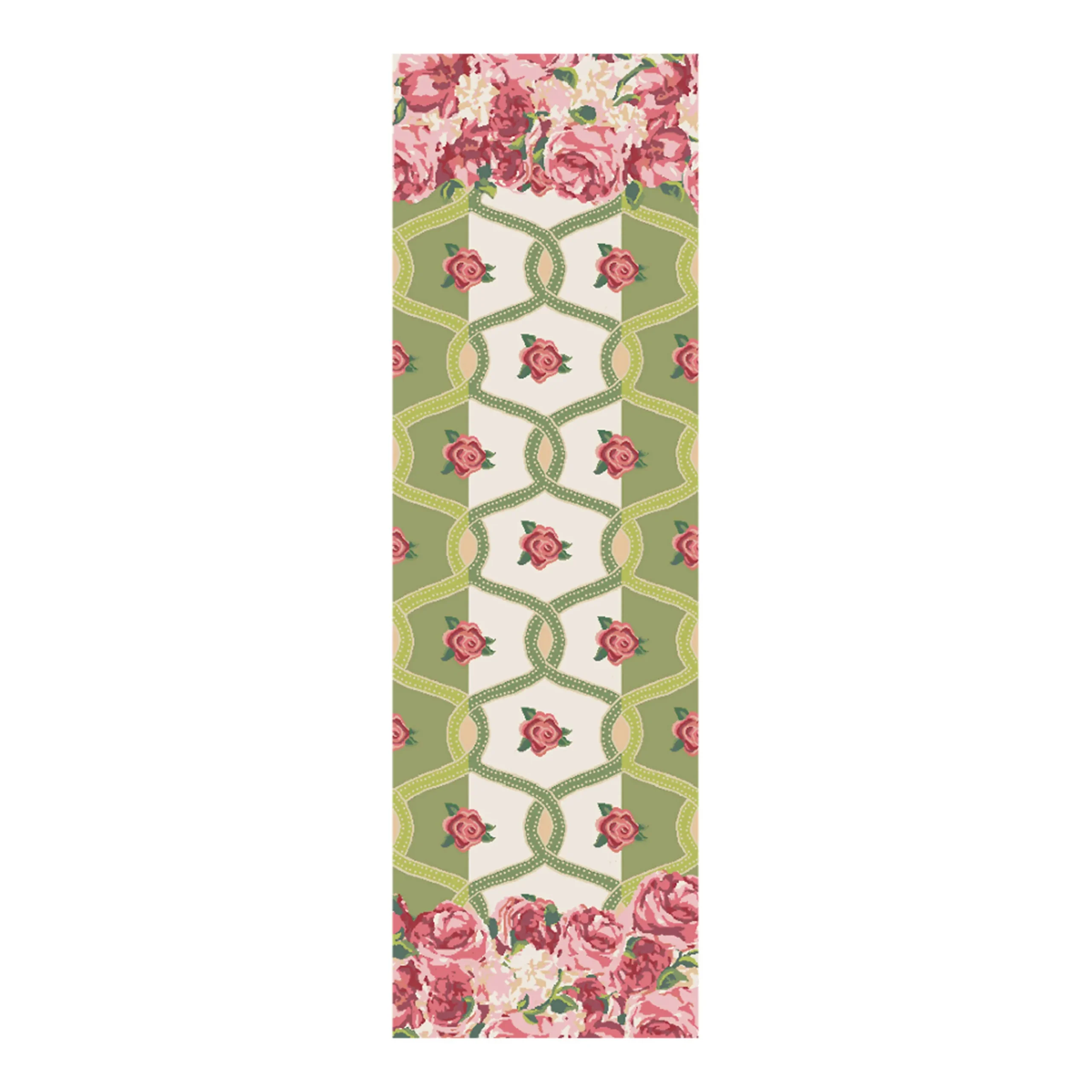 Really Rosy Rug - 2'6" X 8' Runner