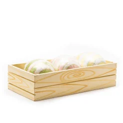 Rose Garden Stripe Eggs - Set Of 3