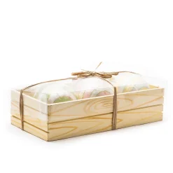 Rose Garden Stripe Eggs - Set Of 3