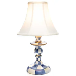 Royal Check Candlestick Lamp