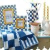 Royal Check Enamel Frame - 2.5" X 3"