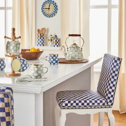 Royal Check Enamel Mug