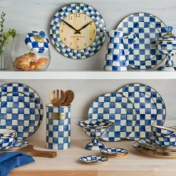 Royal Check Enamel Practical Pitcher - Medium