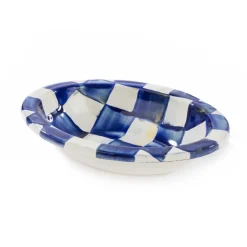 Royal Check Enamel Soap Dish