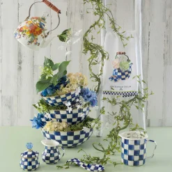 Royal Check Enamel Spoon Rest
