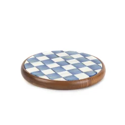 Royal Check Enamel Trivet