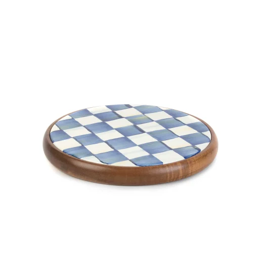 Royal Check Enamel Trivet