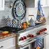 Royal Check Farmhouse Wall Clock - Small
