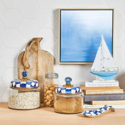 Royal Check Kitchen Canister - Small