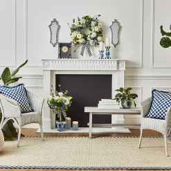 Royal Check Mantel Clock