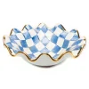 Royal Check Medium Fluted Serving Bowl