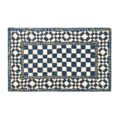 Royal Check Rug - 2'3" X 3'9"