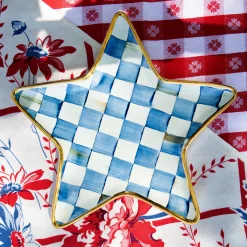 Royal Check Star Plate