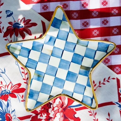 Royal Check Star Plate