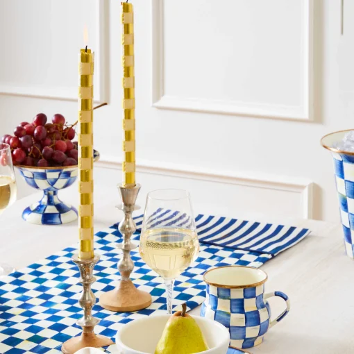 Royal Check Table Runner