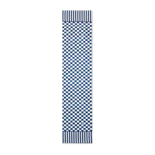 Royal Check Table Runner