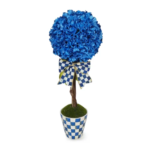 Royal Check Topiary Drop In - Small