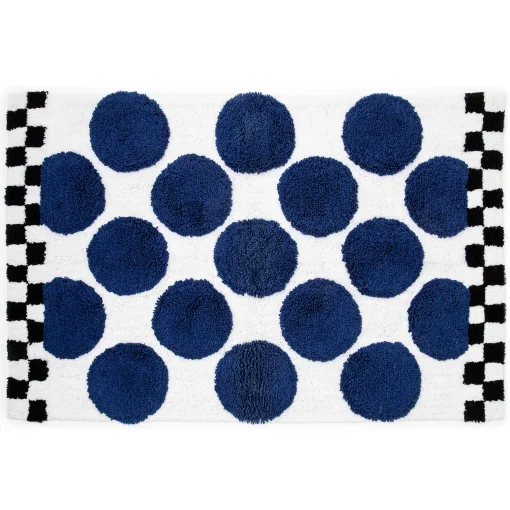 Royal Dot Bath Rug