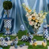 Royal Stripe Tabletop Urn
