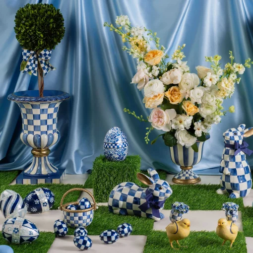 Royal Stripe Tabletop Urn