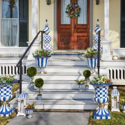 Royal Stripe Tabletop Urn