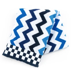 Royal Zig Zag Bath Towel