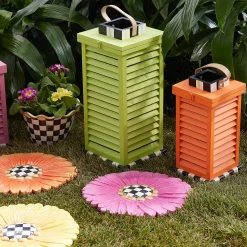 Small Shutter Lantern - Orange