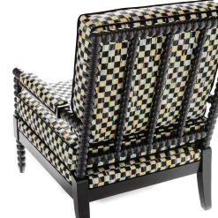 Spindle Check Outdoor Chair