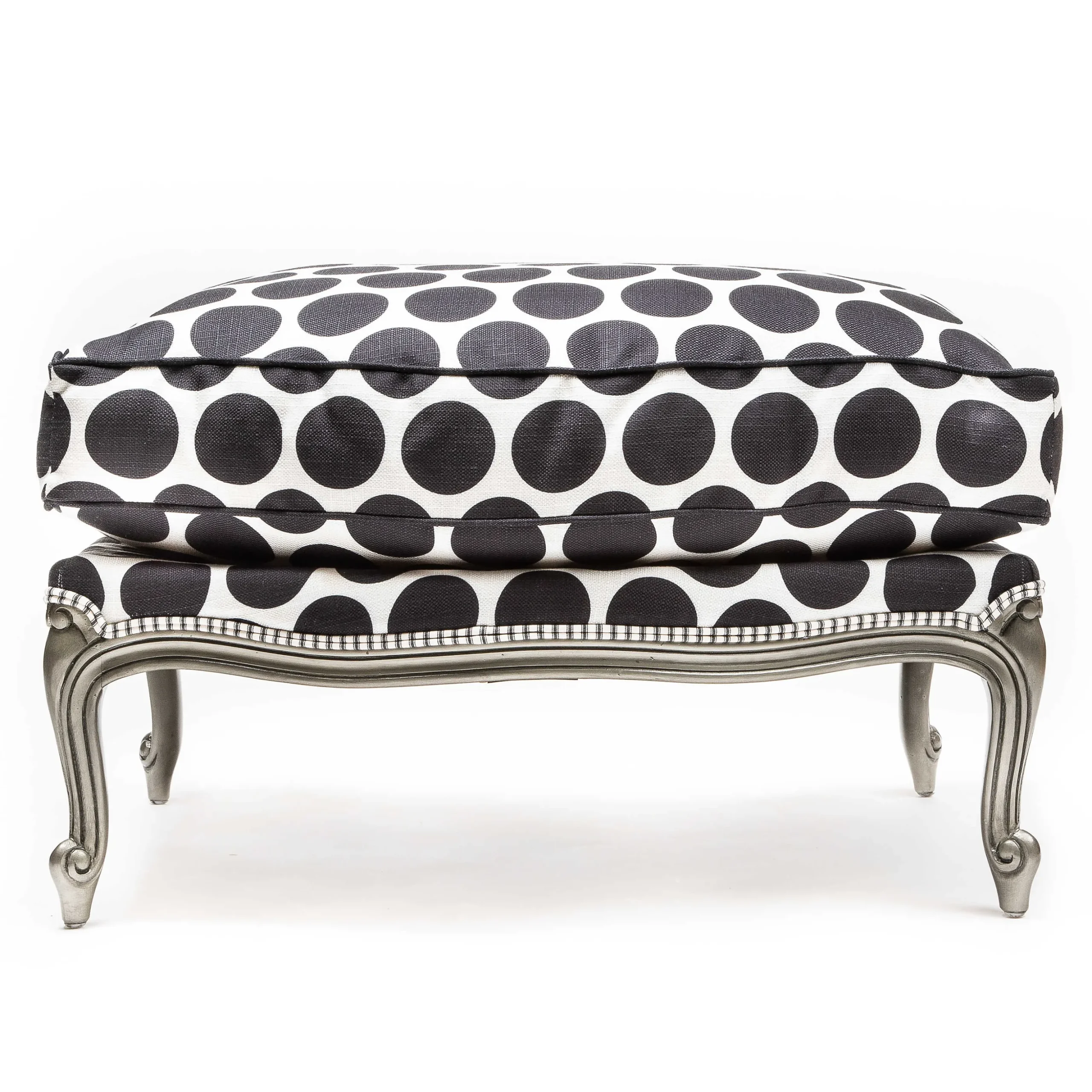 Spot On Ottoman - Black