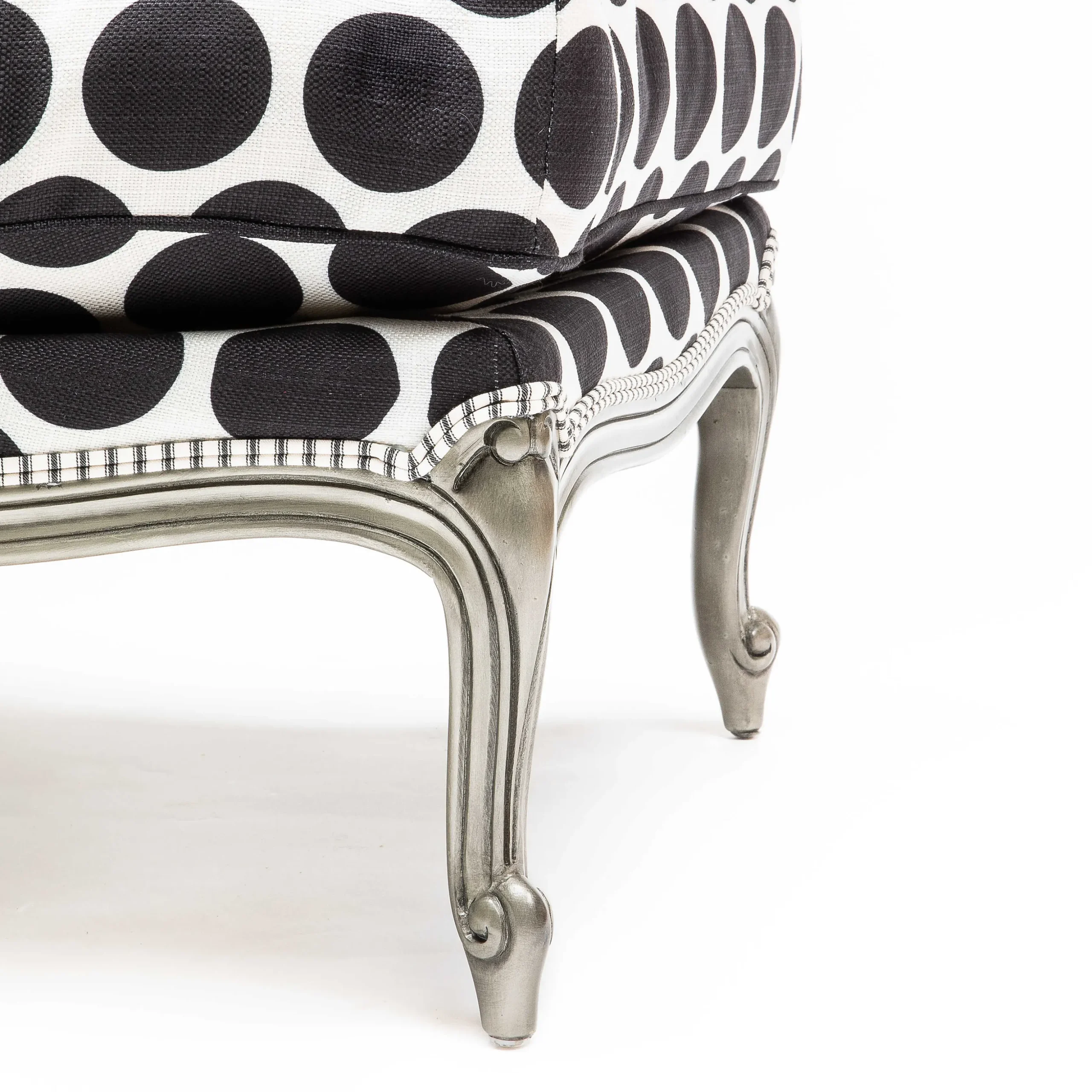 Spot On Ottoman - Black