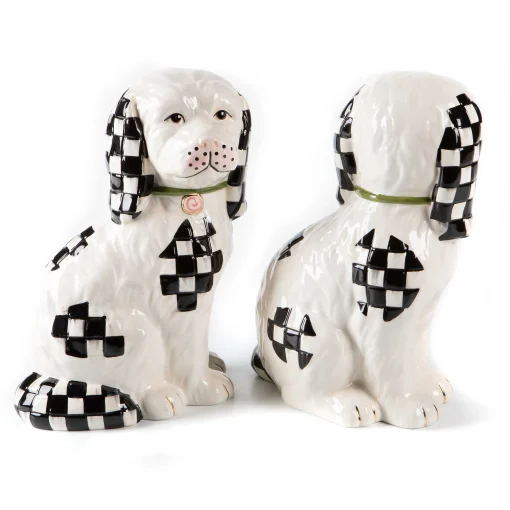 Staffordshire Dog Figures - Set Of 2