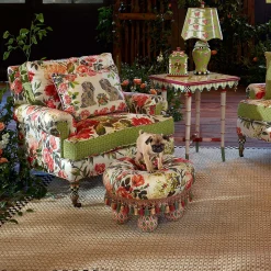 Staffordshire Dogs Lumbar Pillow