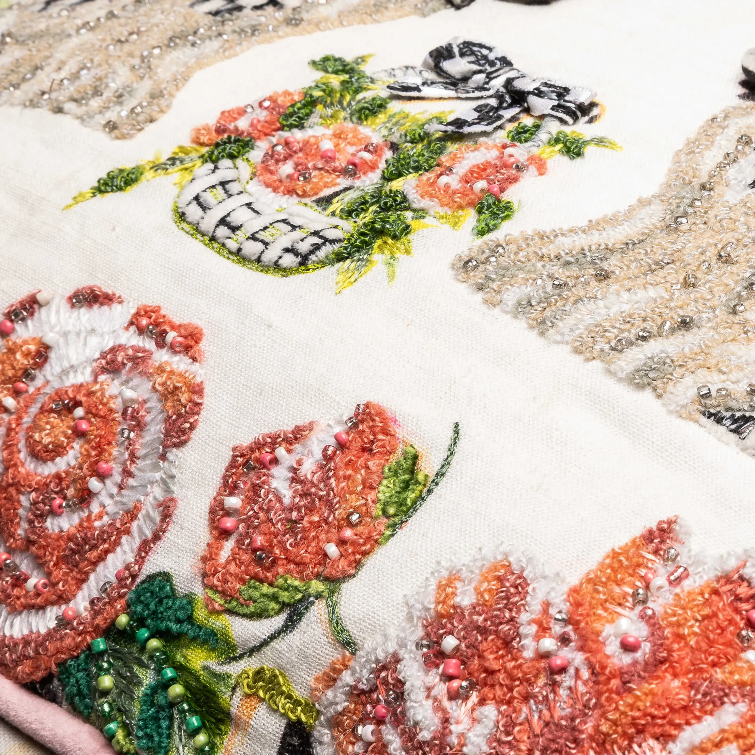 Staffordshire Dogs Lumbar Pillow