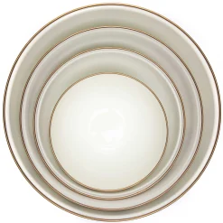 Sterling Check Enamel Everyday Bowl - Large