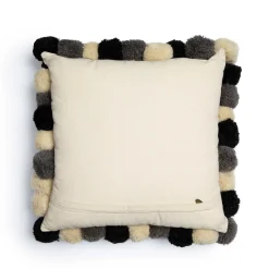 Sterling Pom Pom Pillow