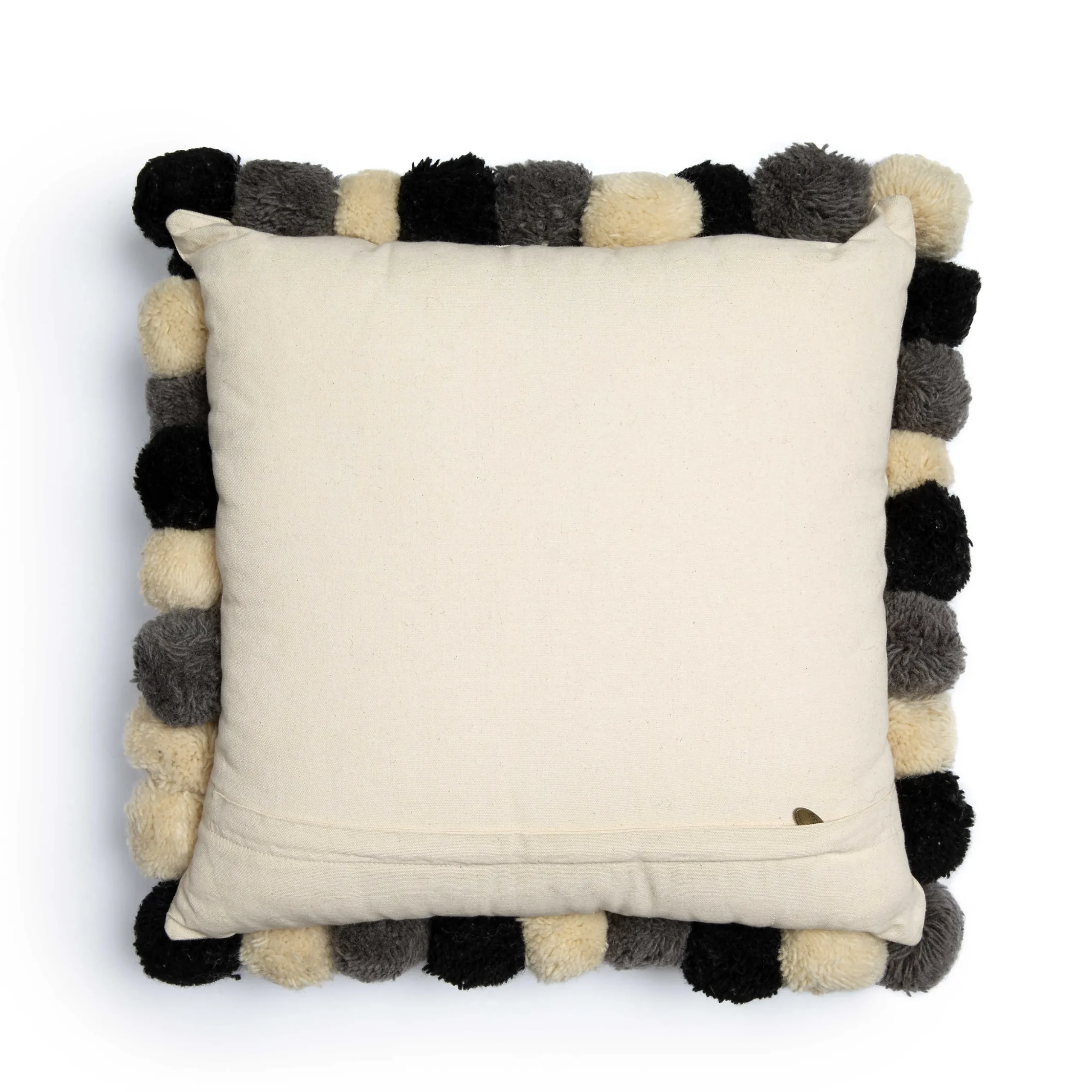 Sterling Pom Pom Pillow