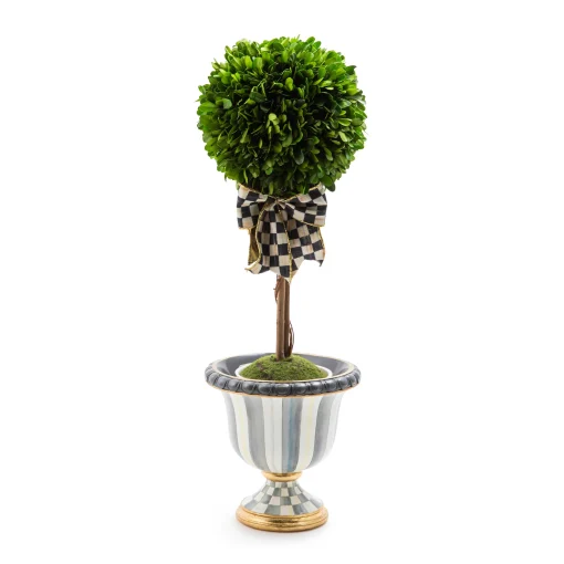 Sterling Stripe Tabletop Urn