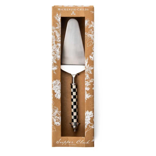 Supper Club Pie Server - Courtly Check