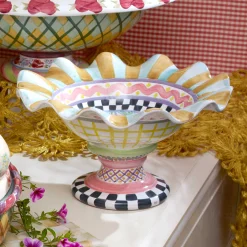 Taylor Fluted Rim Compote - Odd Fellows